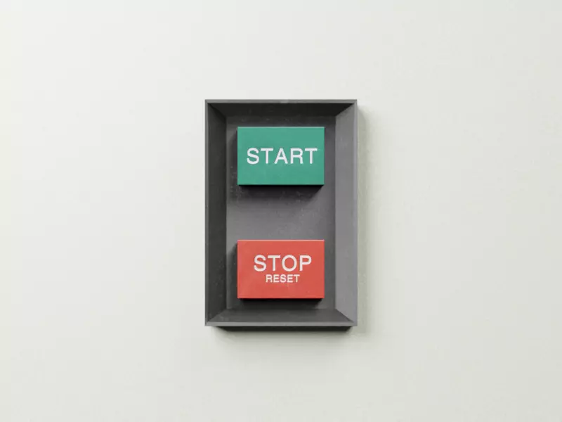 On Off Buttons Low-poly 3D model_0