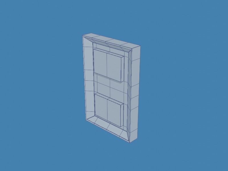 On Off Buttons Low-poly 3D model_4