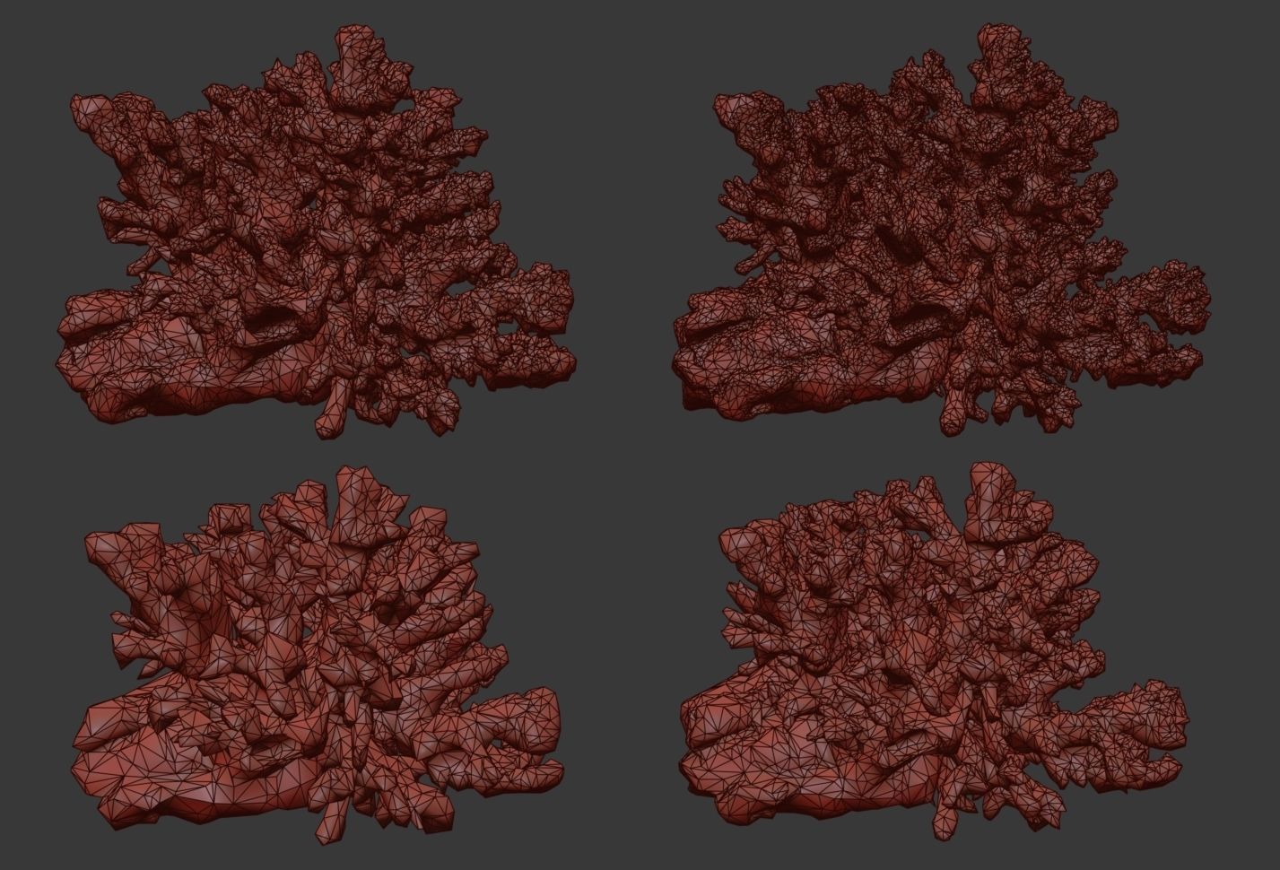 Coral Sea Low-poly 3D model_9