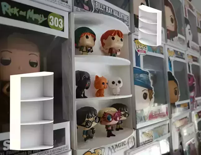 Funko mini display 3D print model