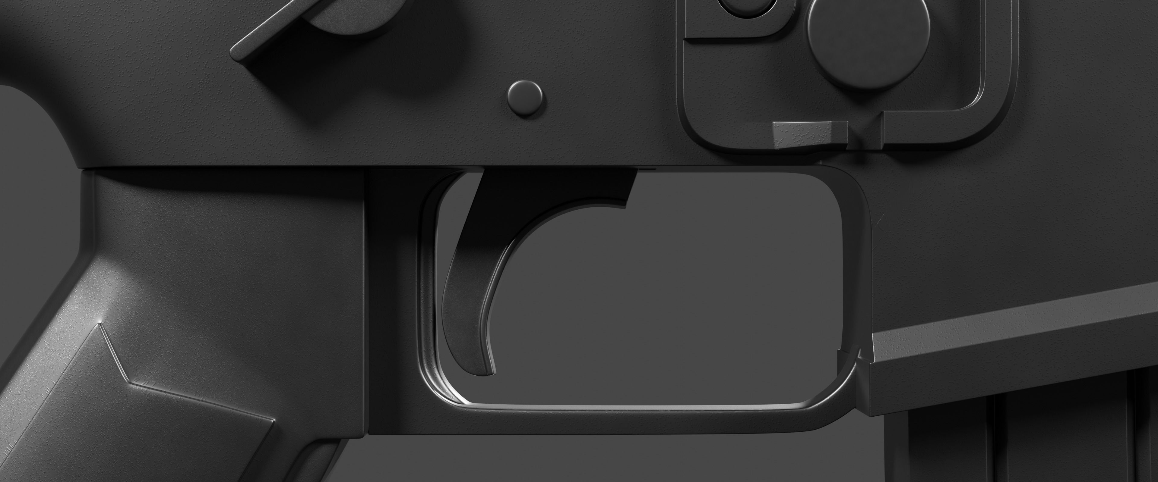 FN SCAR-H High Poly Free 3D model_6