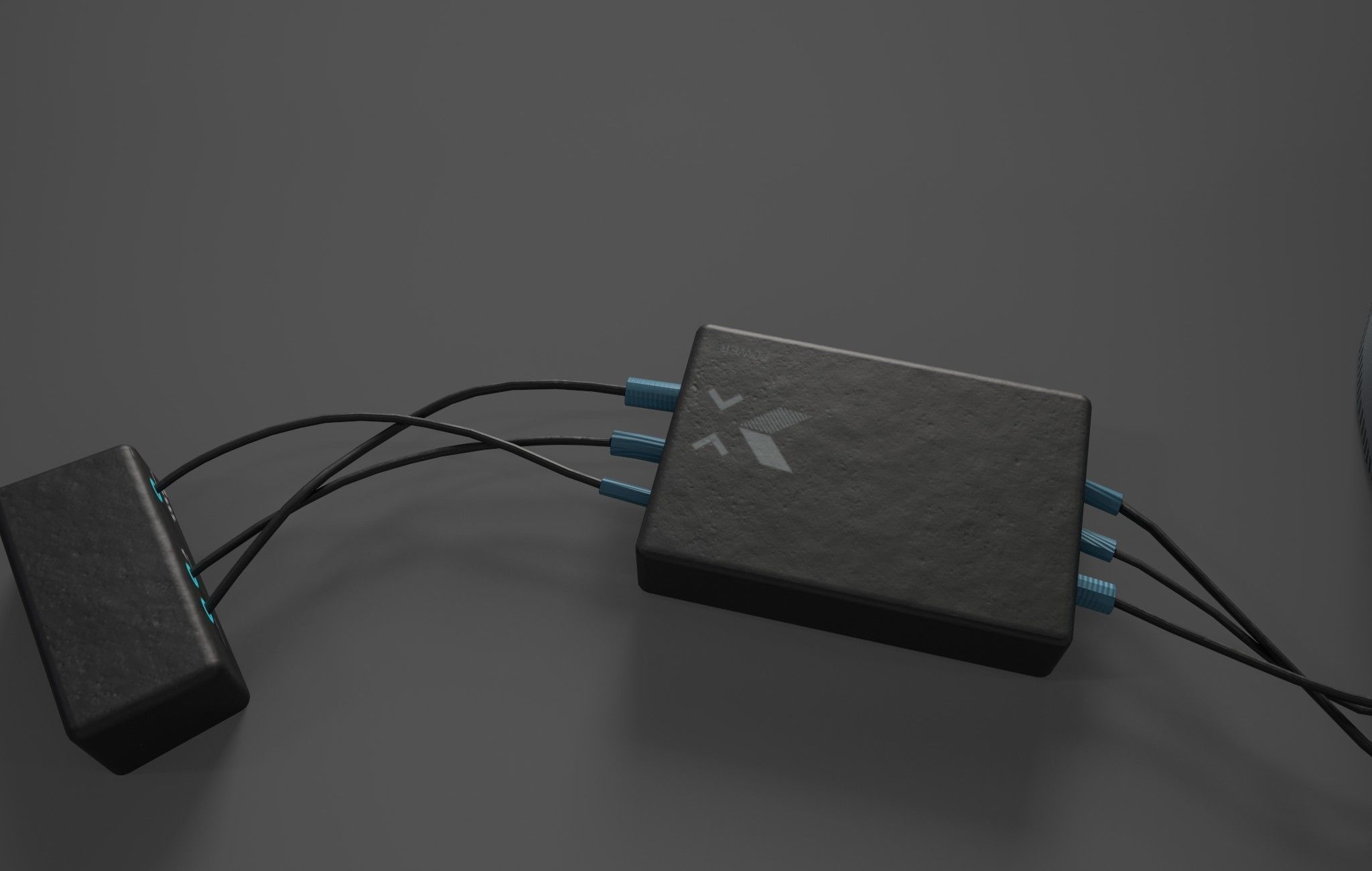 Sci-Fi Capsule Low-poly 3D model_5