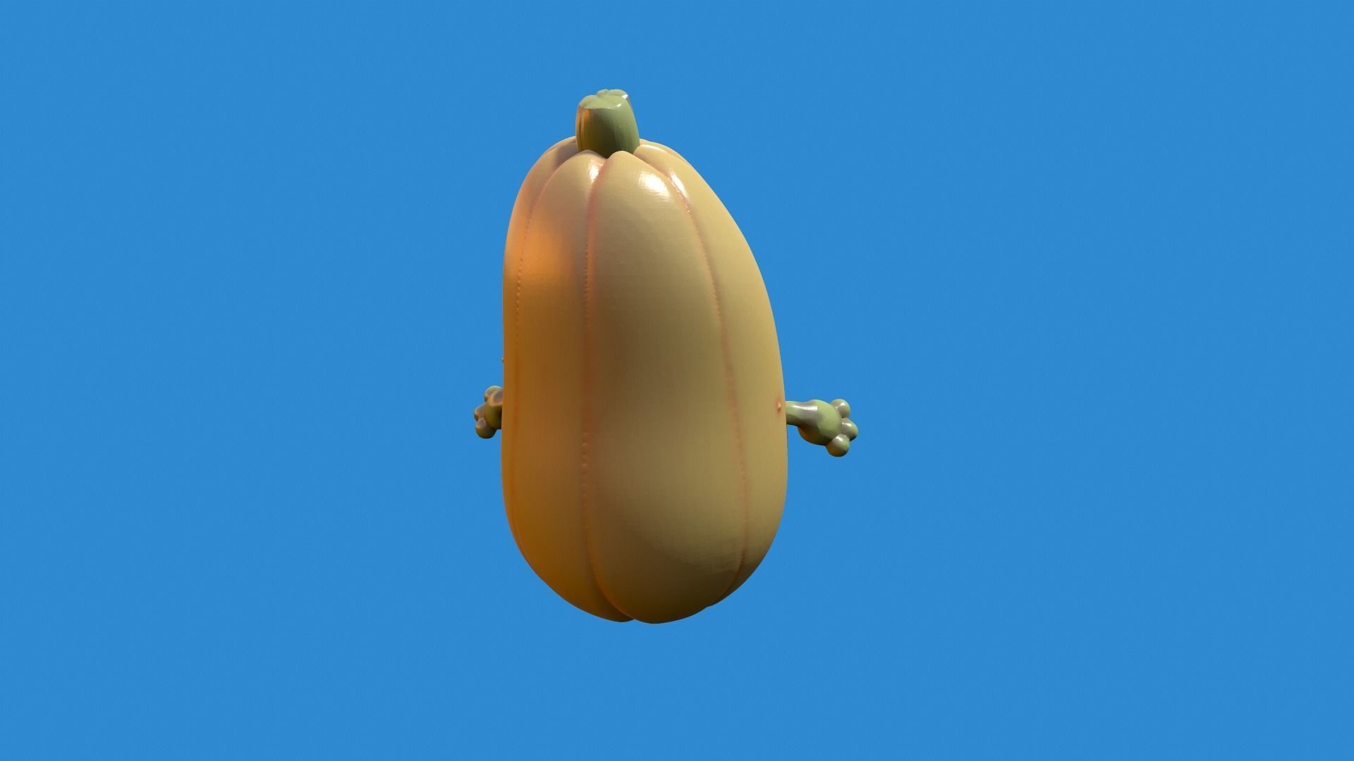 Pumpkin Cute - Halloween 3D print model_11