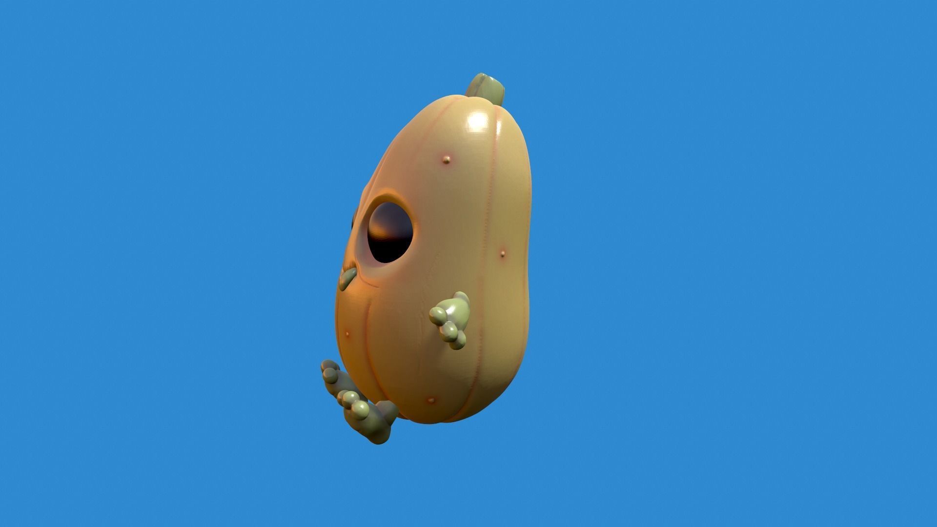 Pumpkin Cute - Halloween 3D print model_18