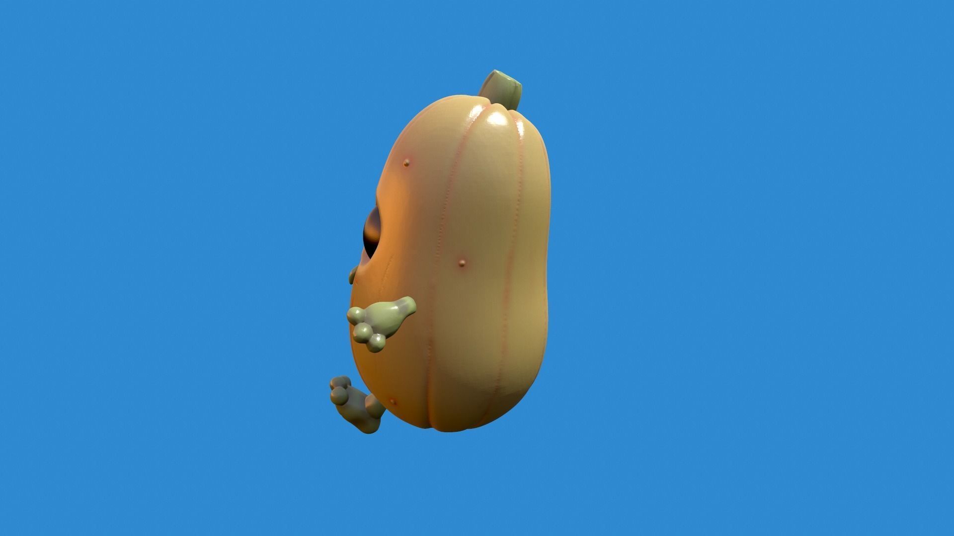 Pumpkin Cute - Halloween 3D print model_16