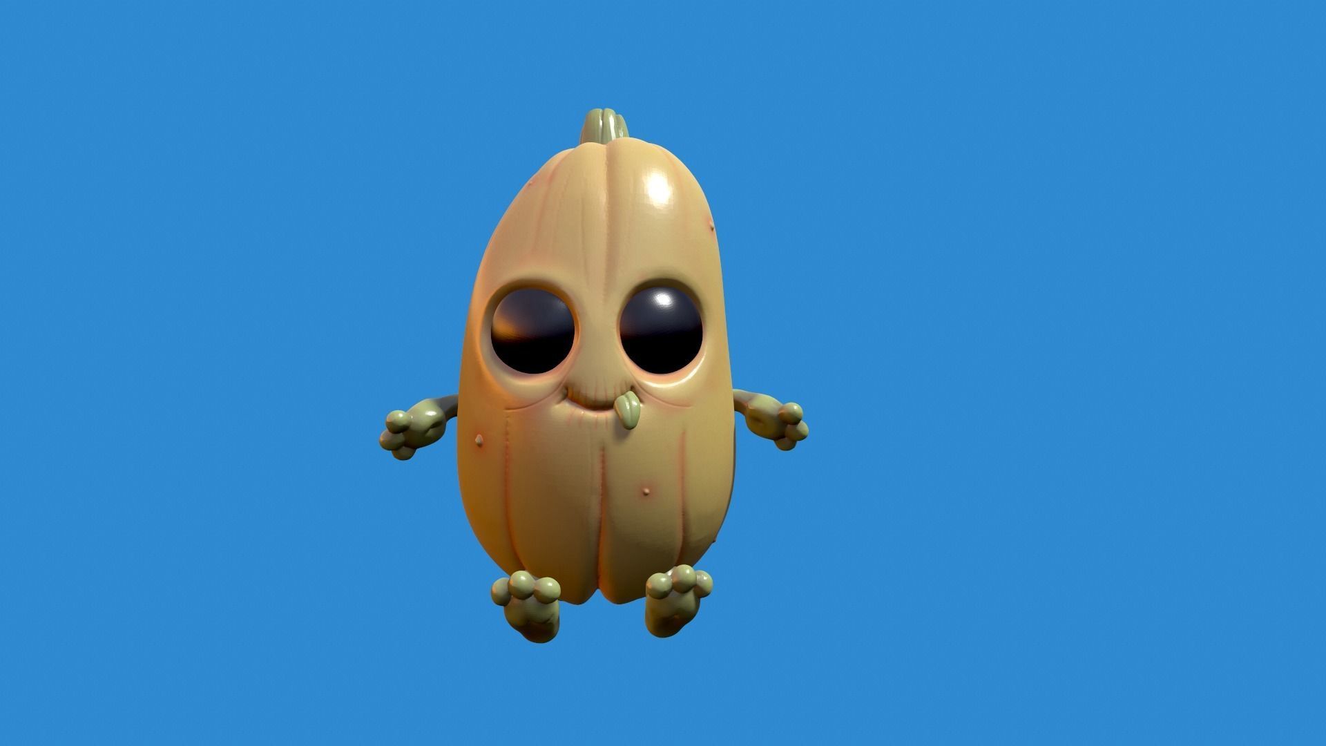 Pumpkin Cute - Halloween 3D print model_21