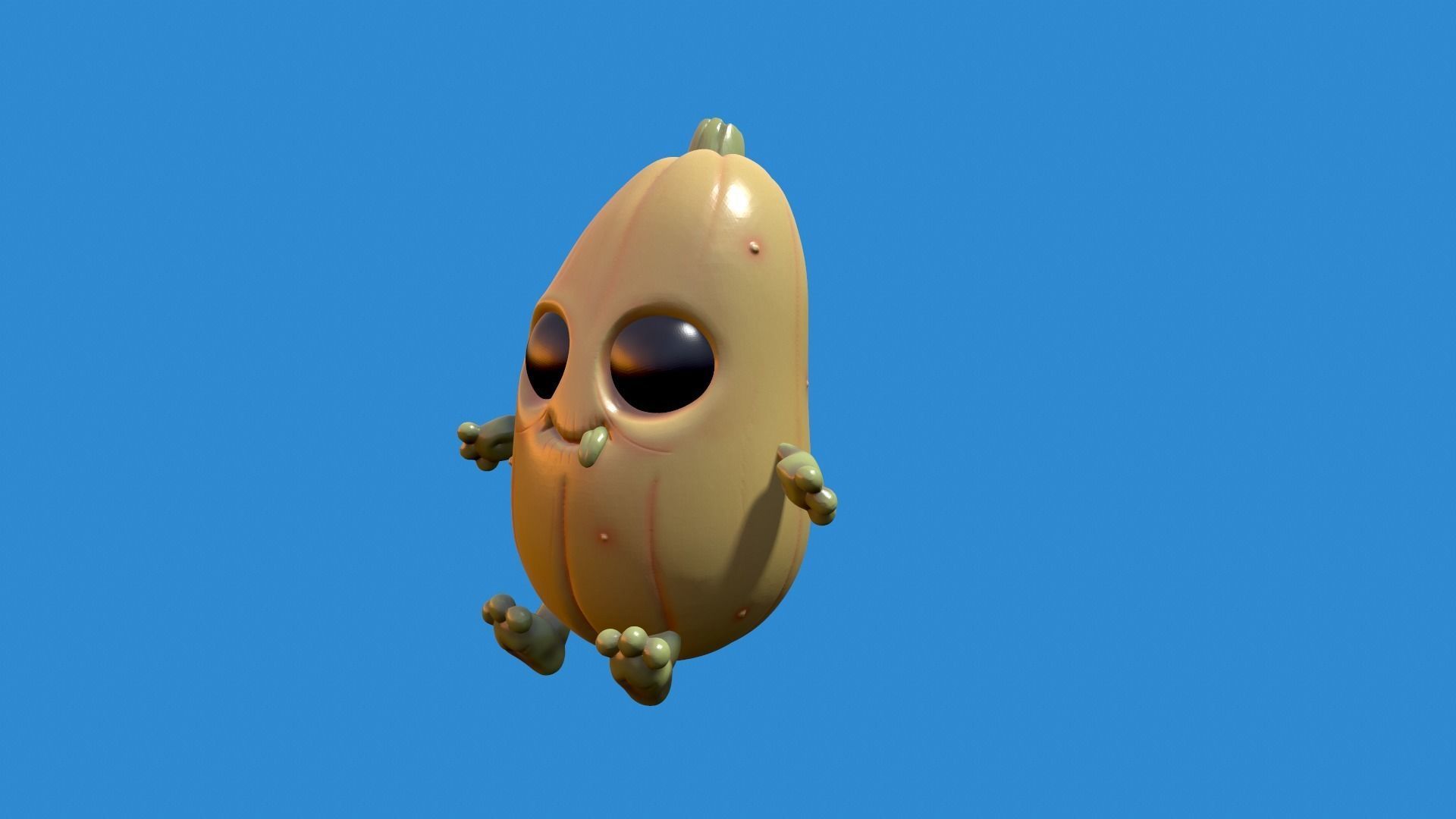 Pumpkin Cute - Halloween 3D print model_20