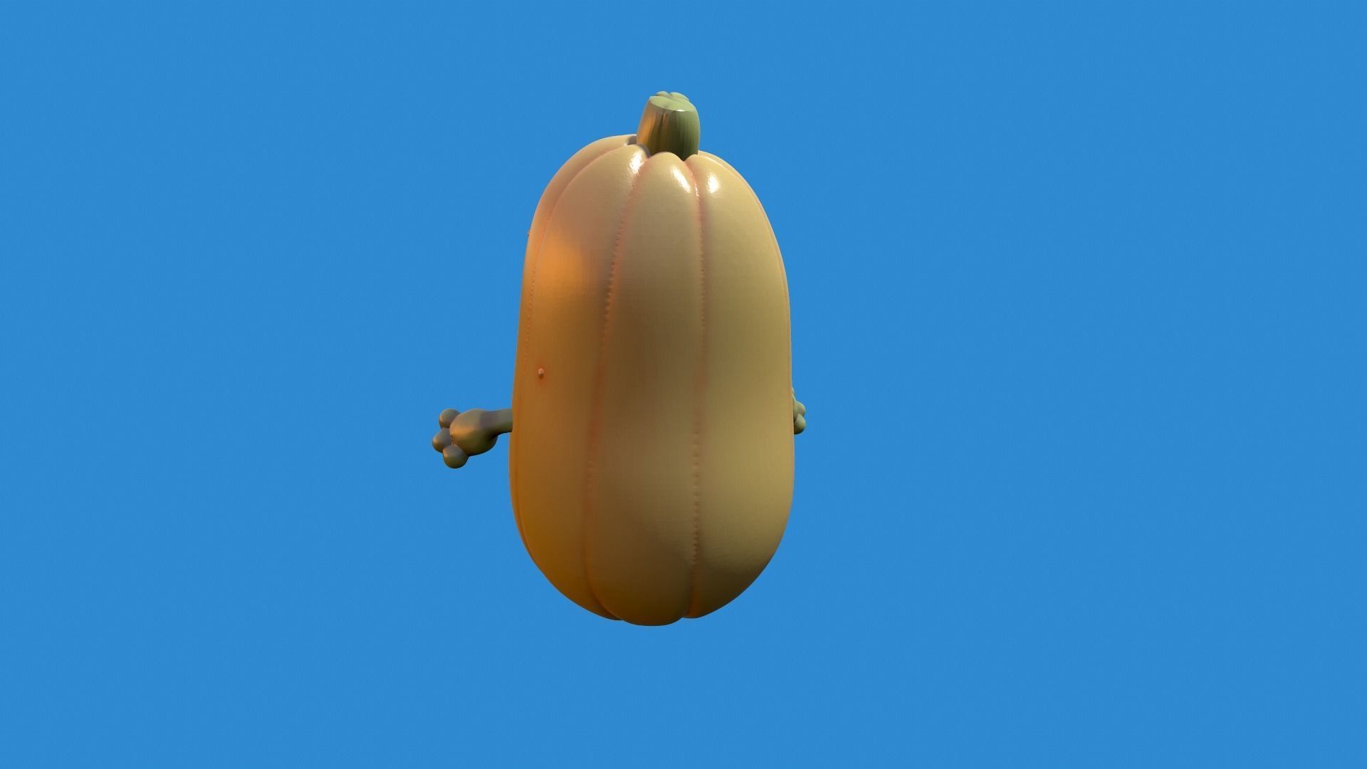 Pumpkin Cute - Halloween 3D print model_13