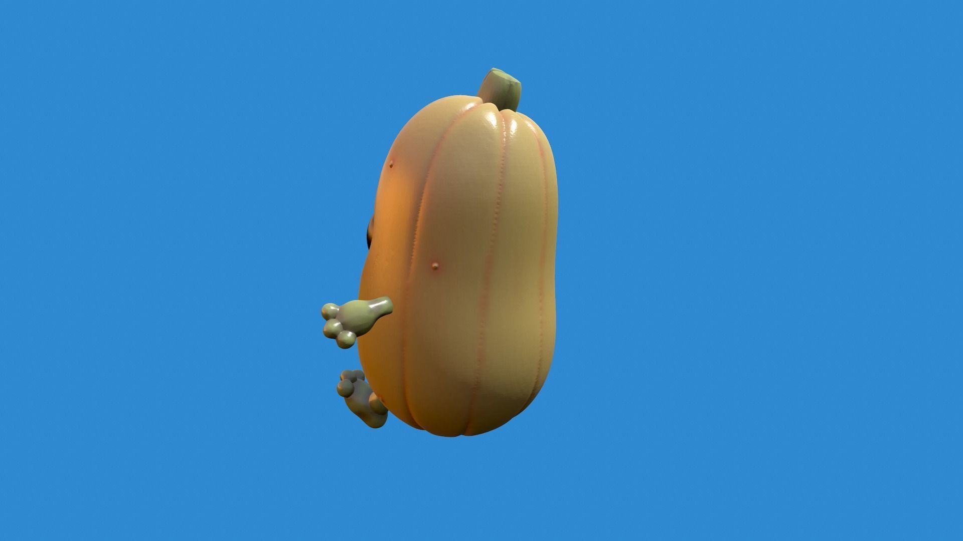 Pumpkin Cute - Halloween 3D print model_15