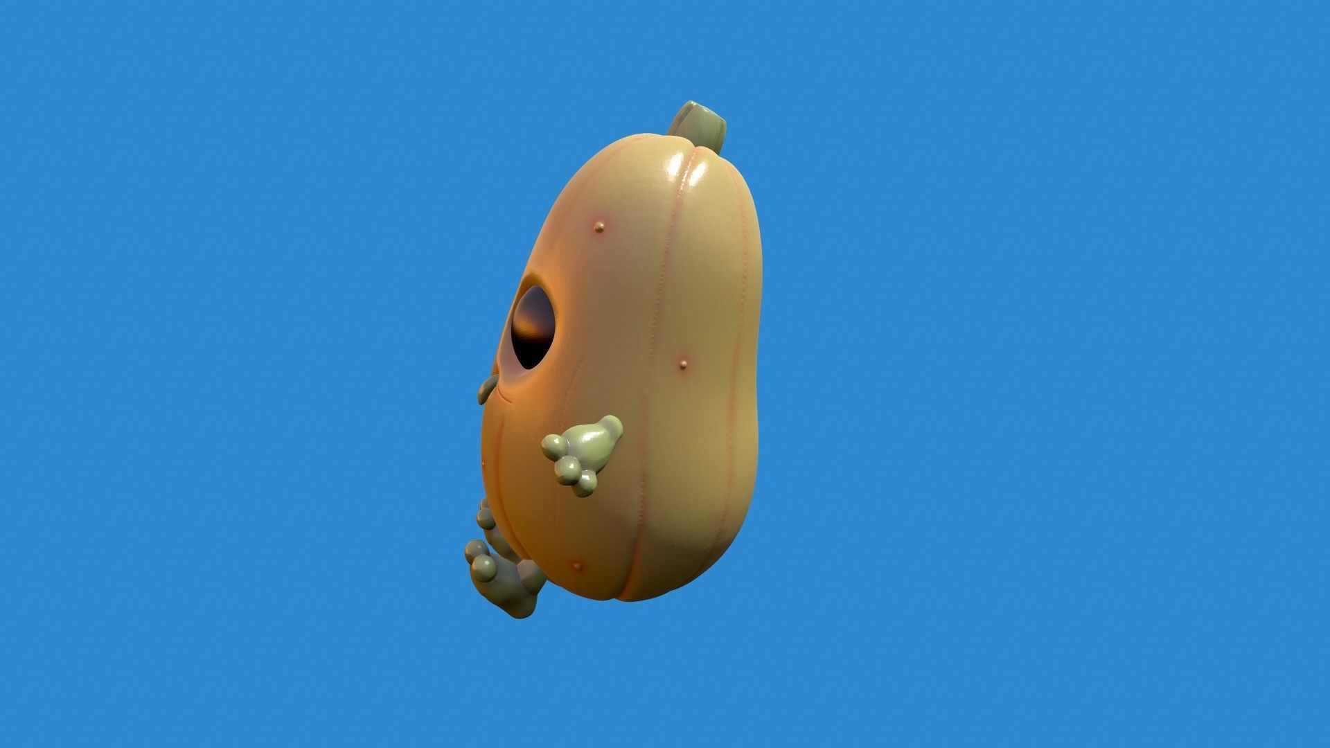 Pumpkin Cute - Halloween 3D print model_17