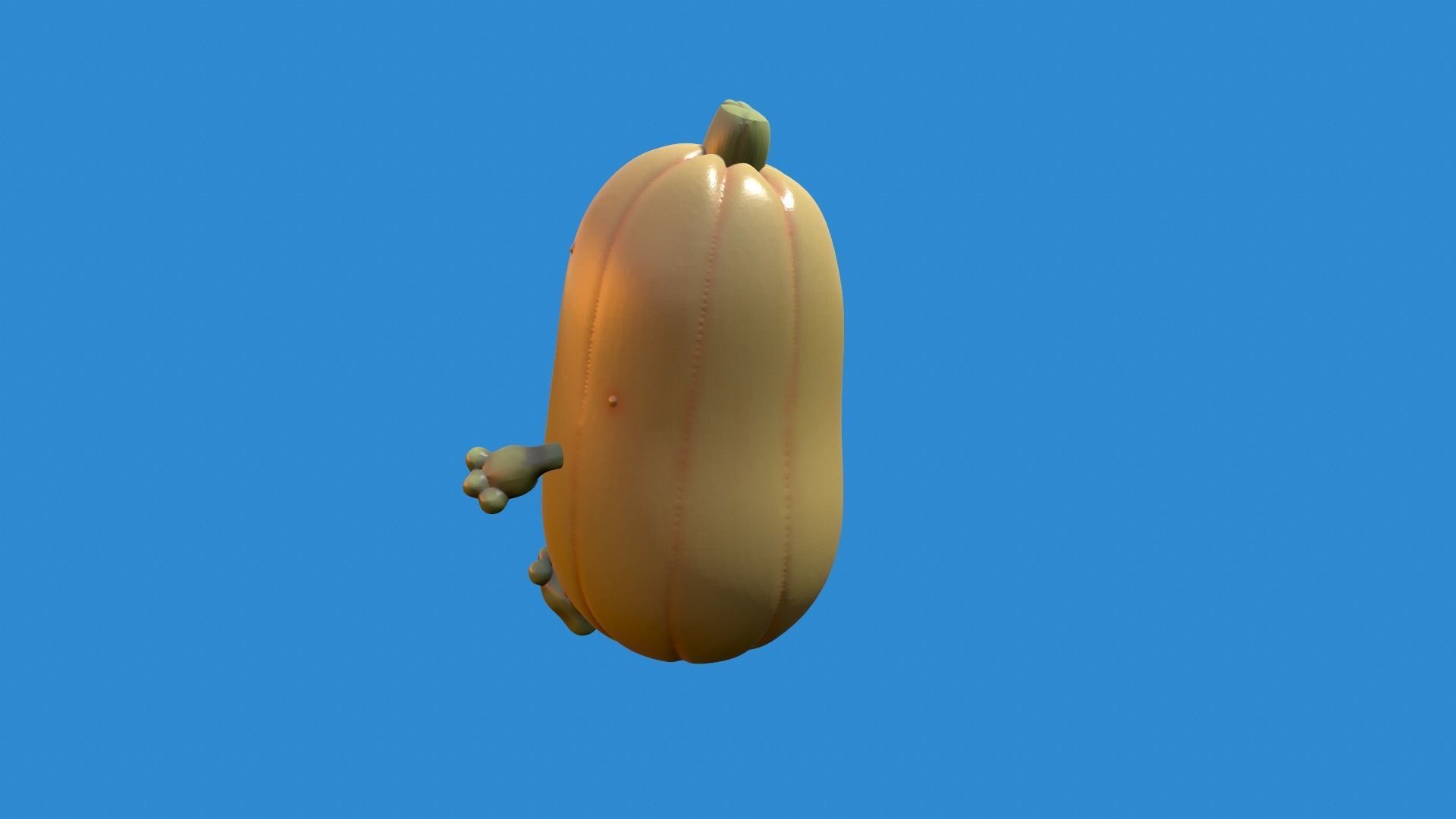 Pumpkin Cute - Halloween 3D print model_14