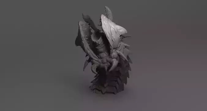 StarCraft2 Nydus Worm 3D print model