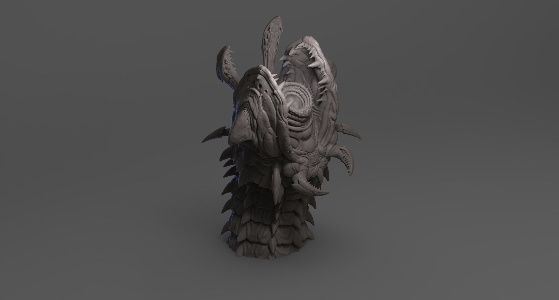 StarCraft2 Nydus Worm 3D print model_4