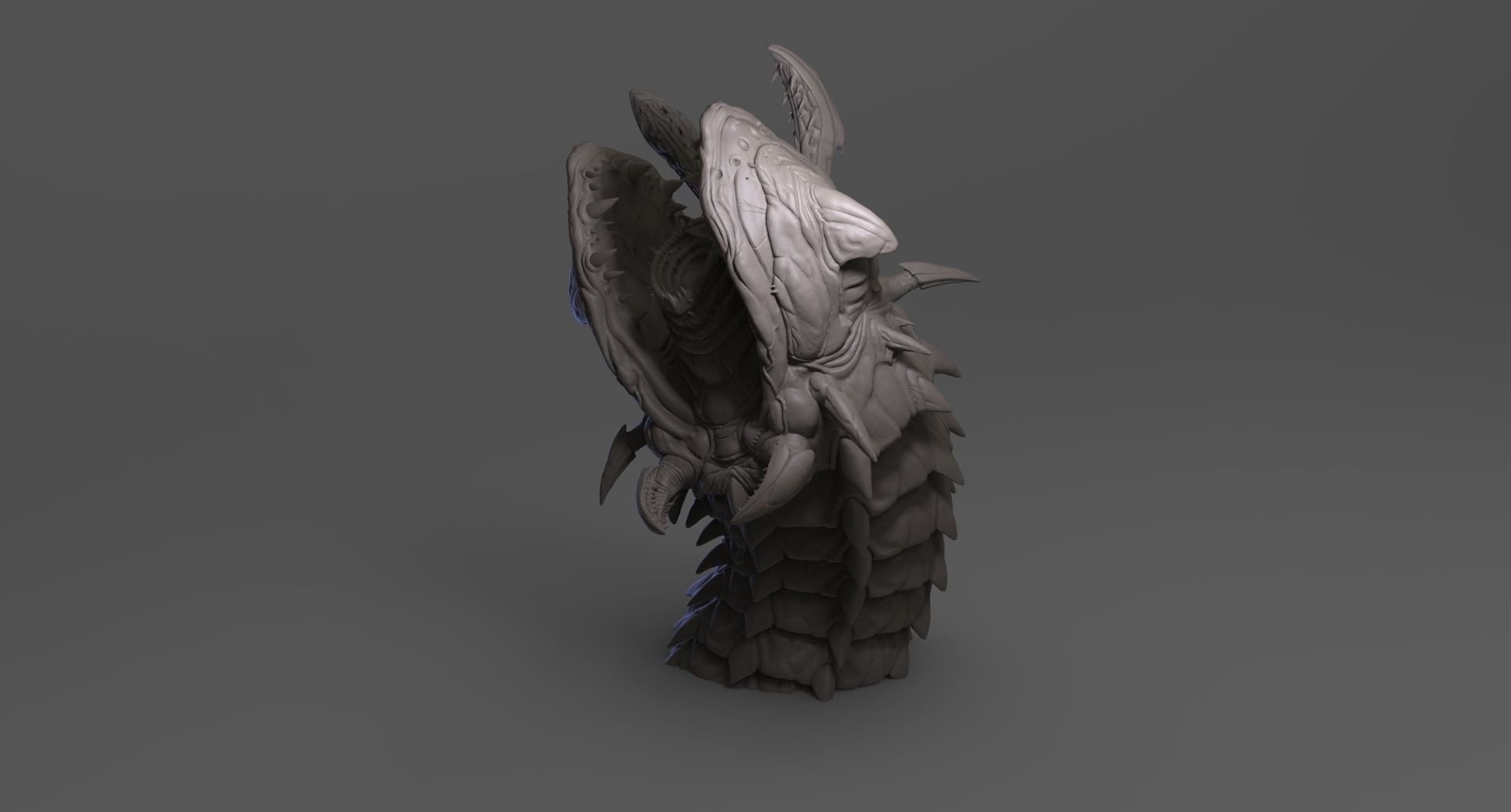 StarCraft2 Nydus Worm 3D print model_1
