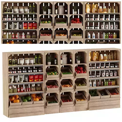 Showcase 2 Plus Fruits And Store Items