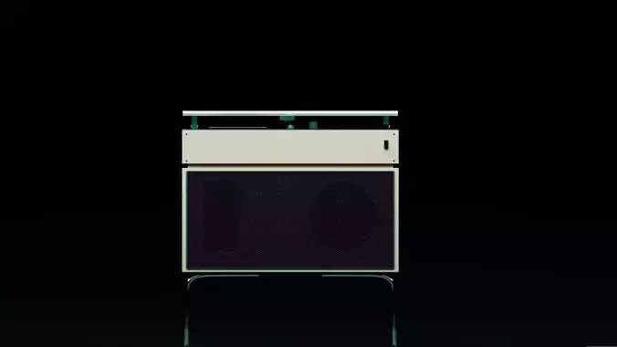 Audio System 3D model
