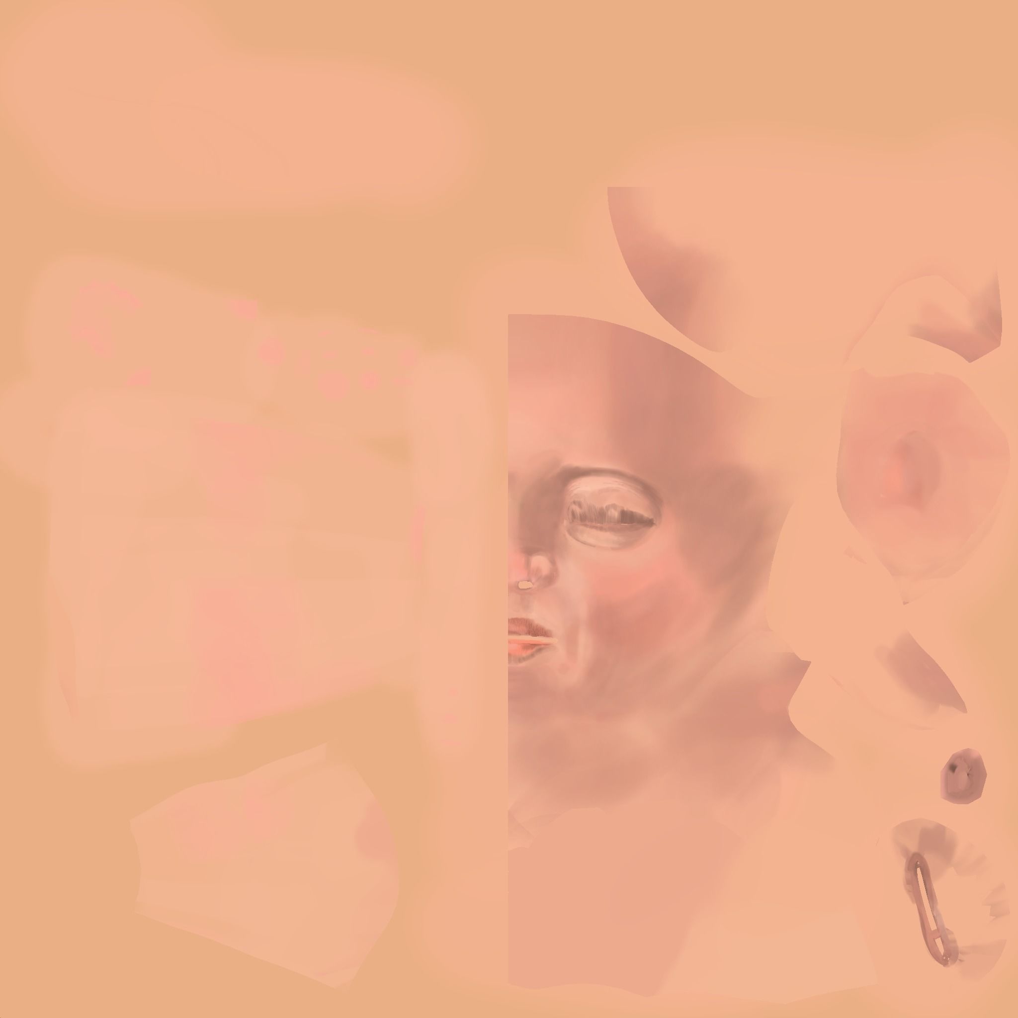 Elon Musk - Cartoon Character Head 3D model_24