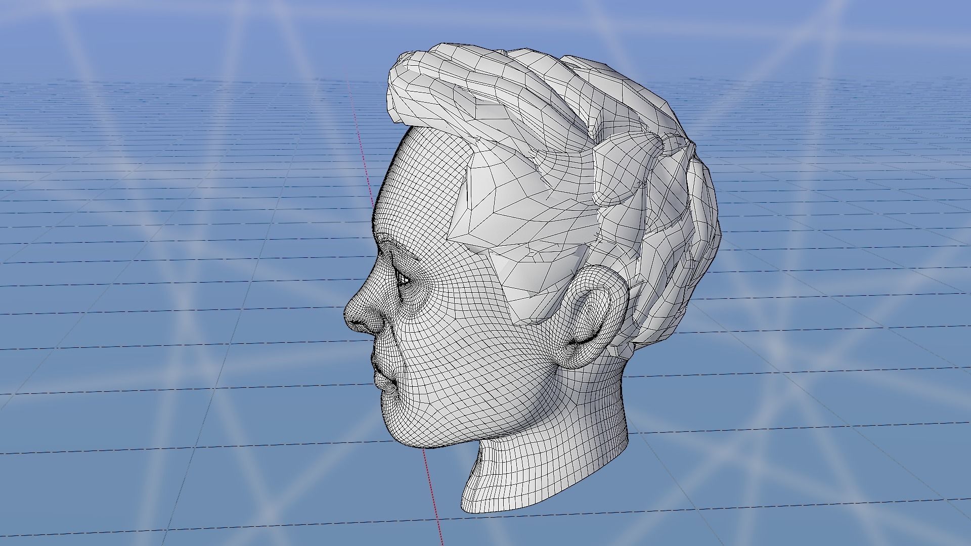 Elon Musk - Cartoon Character Head 3D model_8