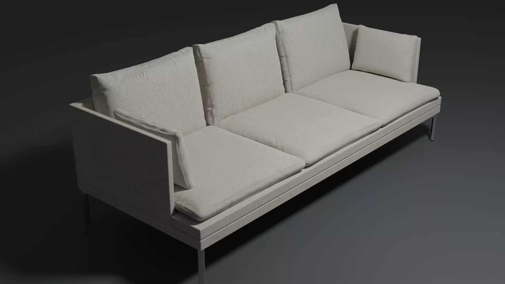 A Couch sofa 3D model_0