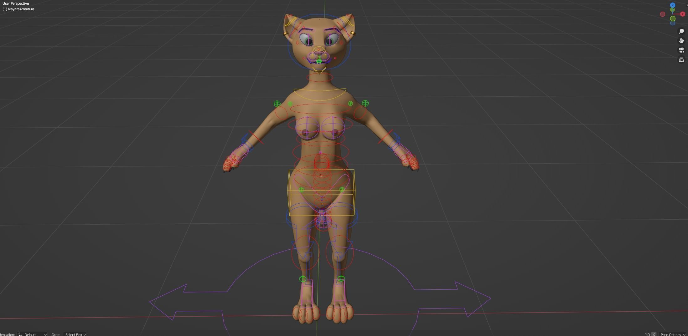 Nayara Anthro Lioness 3D model_39