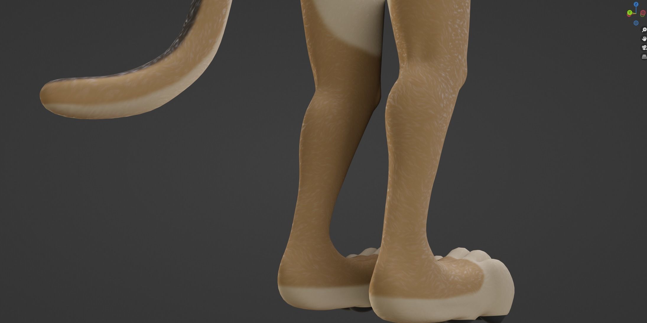 Nayara Anthro Lioness 3D model_52