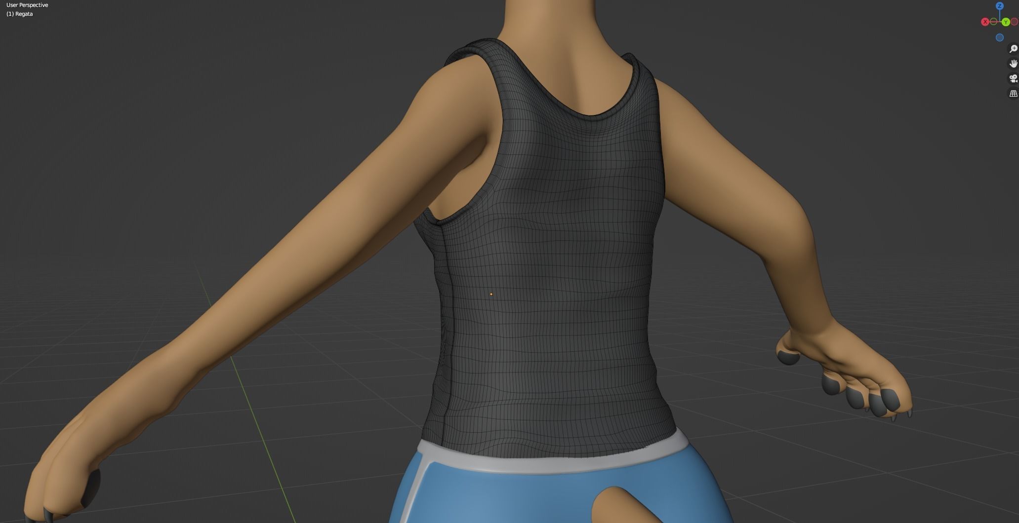 Nayara Anthro Lioness 3D model_82