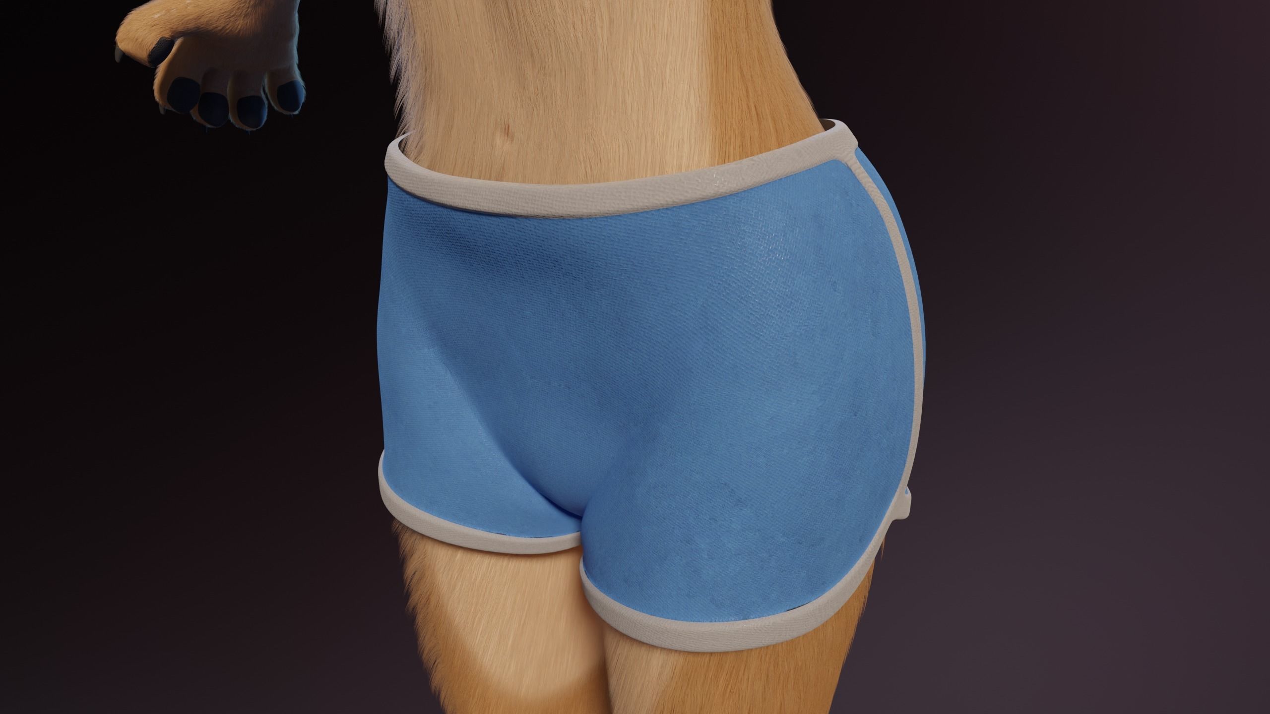 Nayara Anthro Lioness 3D model_26