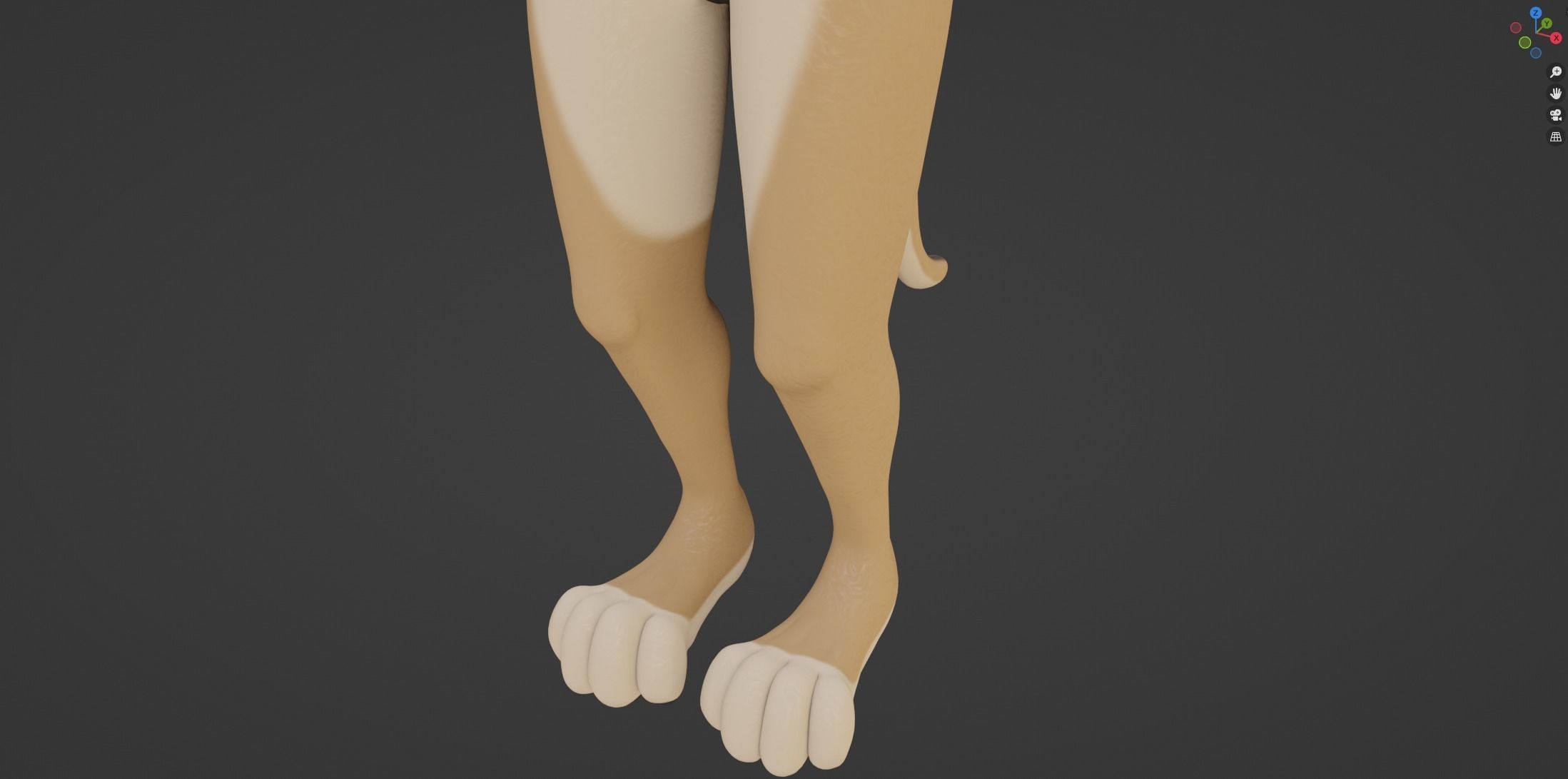 Nayara Anthro Lioness 3D model_53