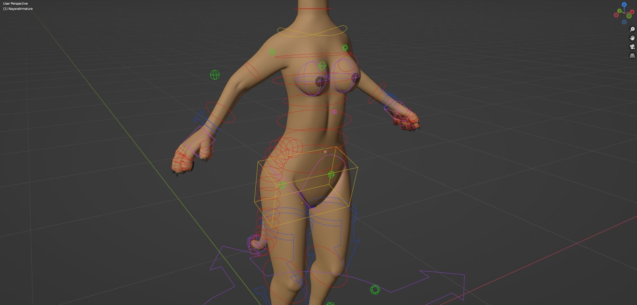 Nayara Anthro Lioness 3D model_40