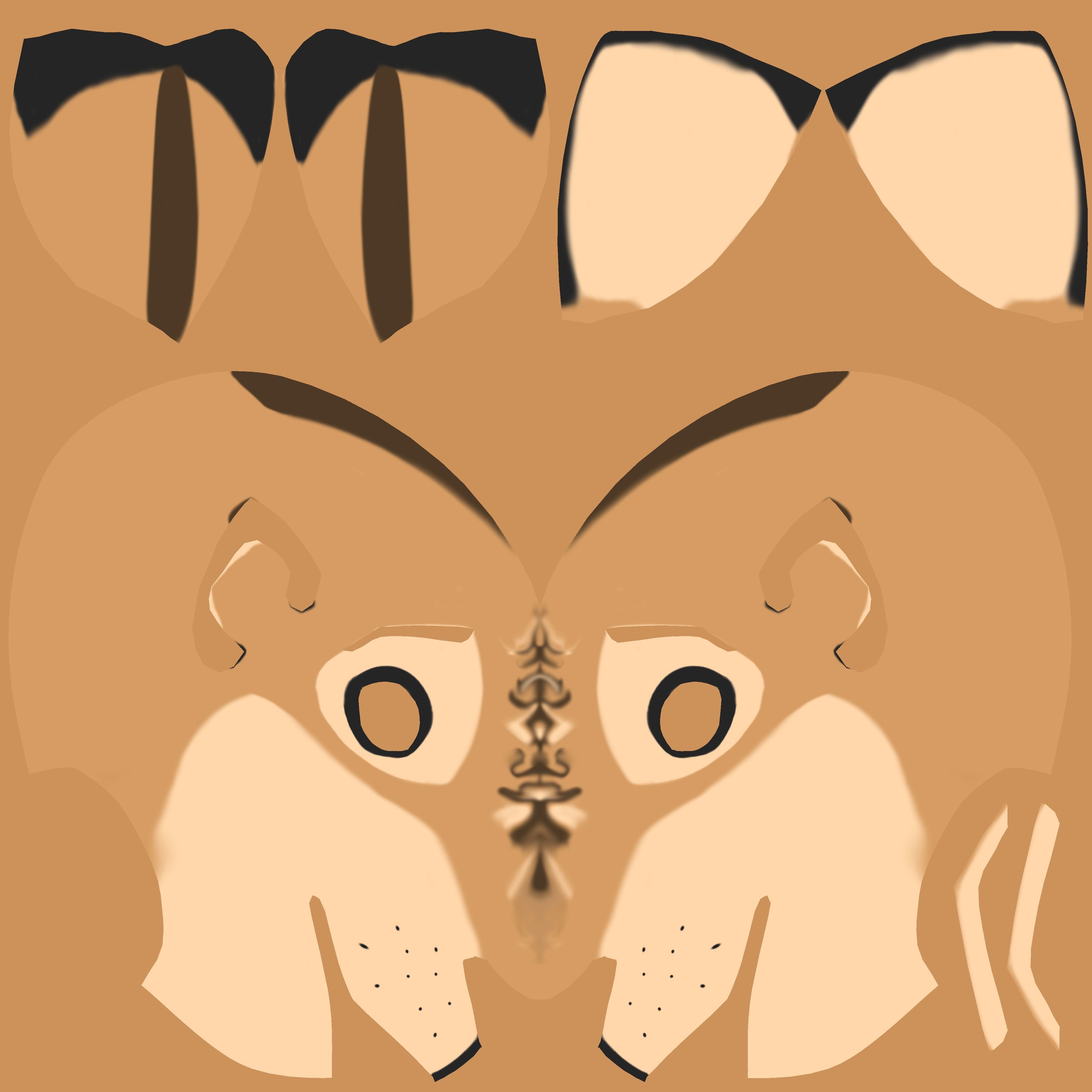 Nayara Anthro Lioness 3D model_105