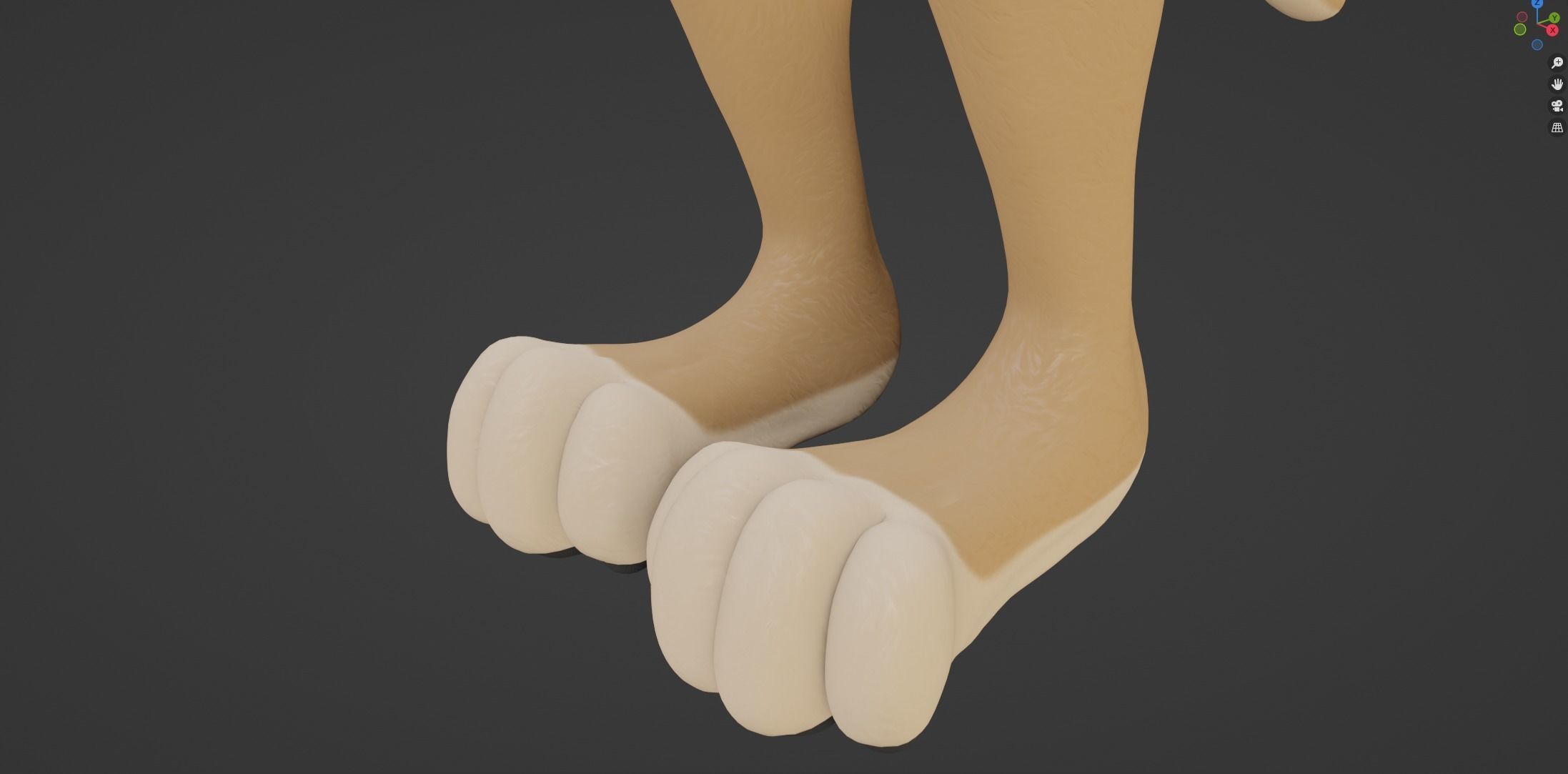 Nayara Anthro Lioness 3D model_56