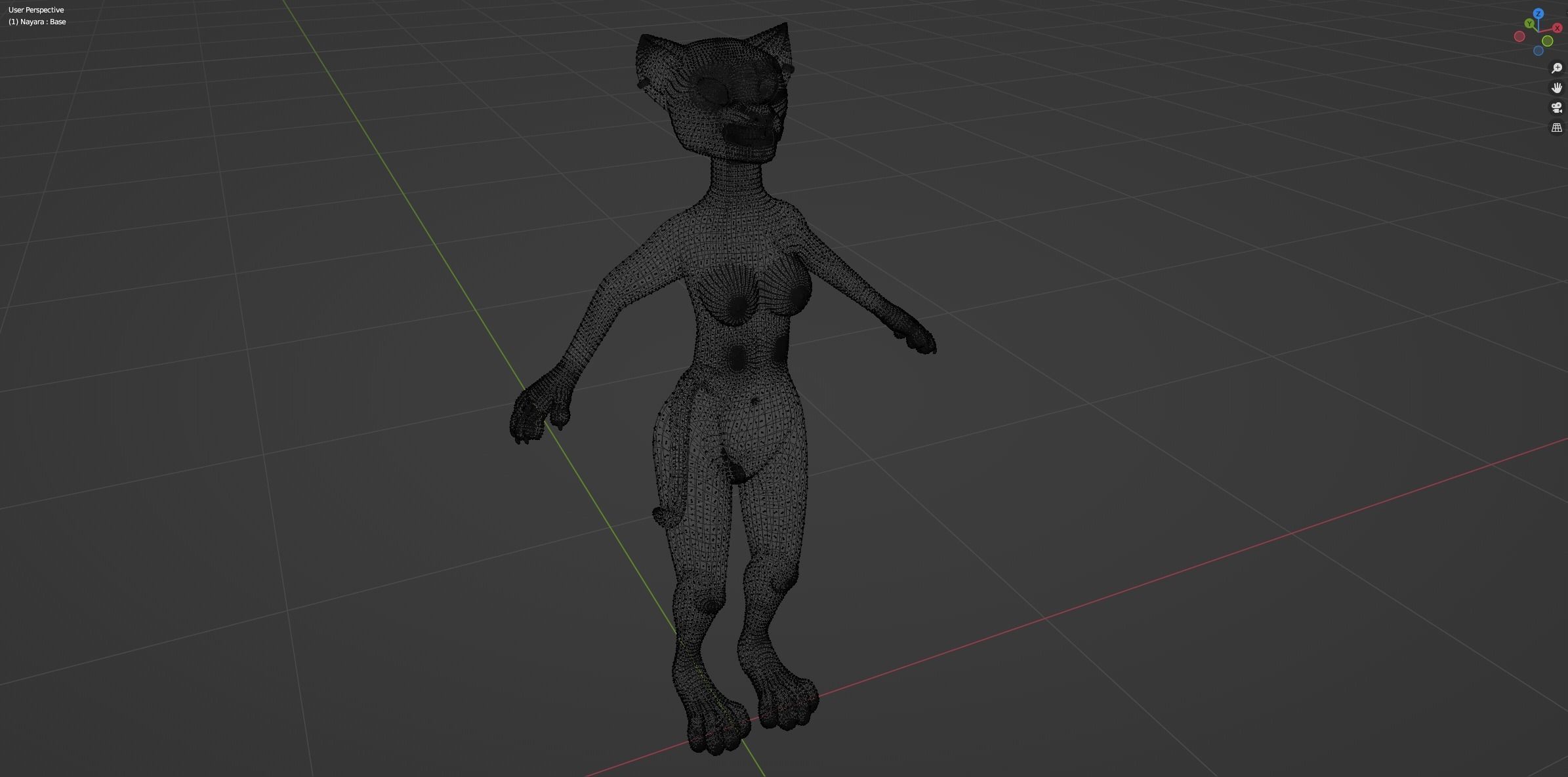 Nayara Anthro Lioness 3D model_38