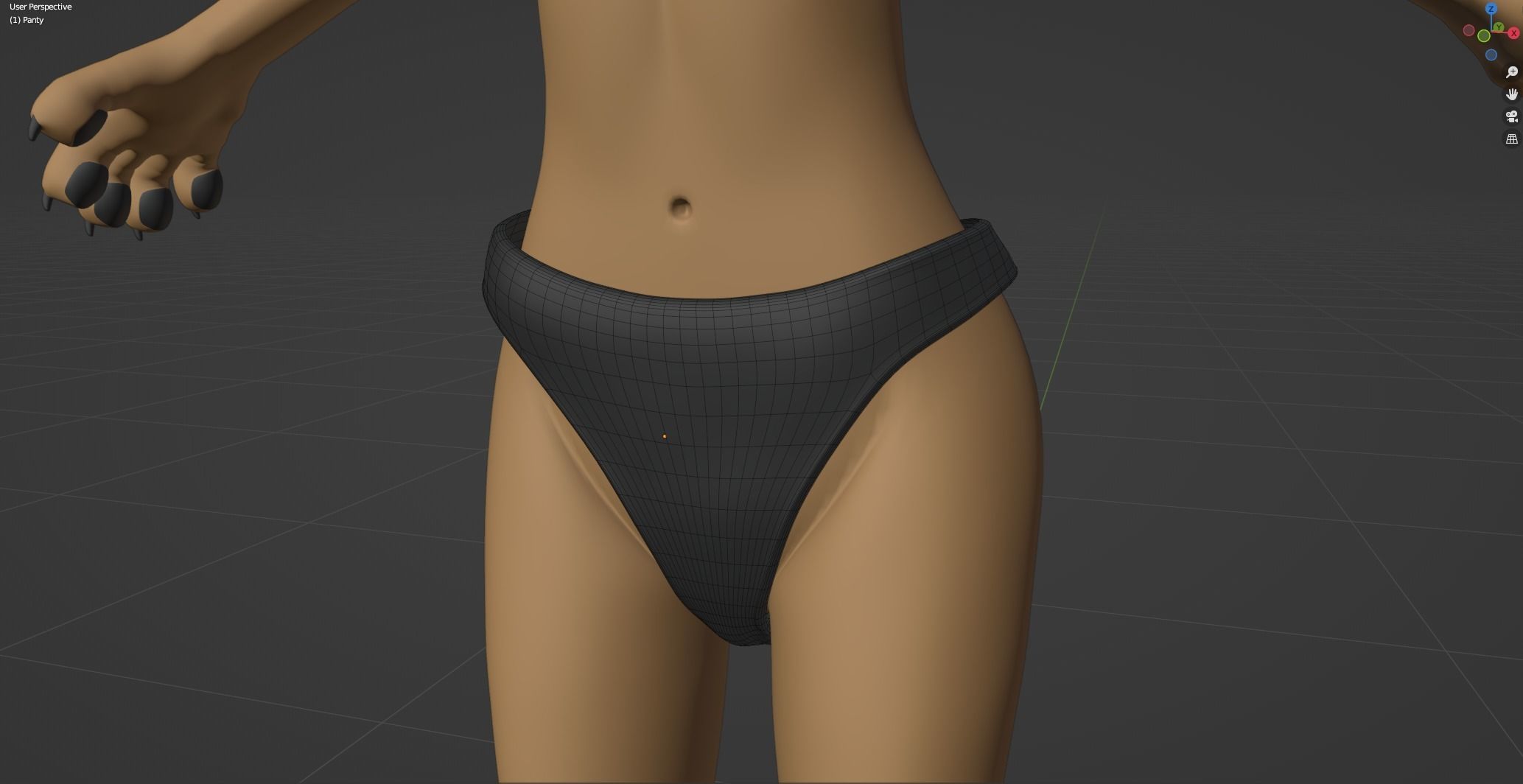 Nayara Anthro Lioness 3D model_75