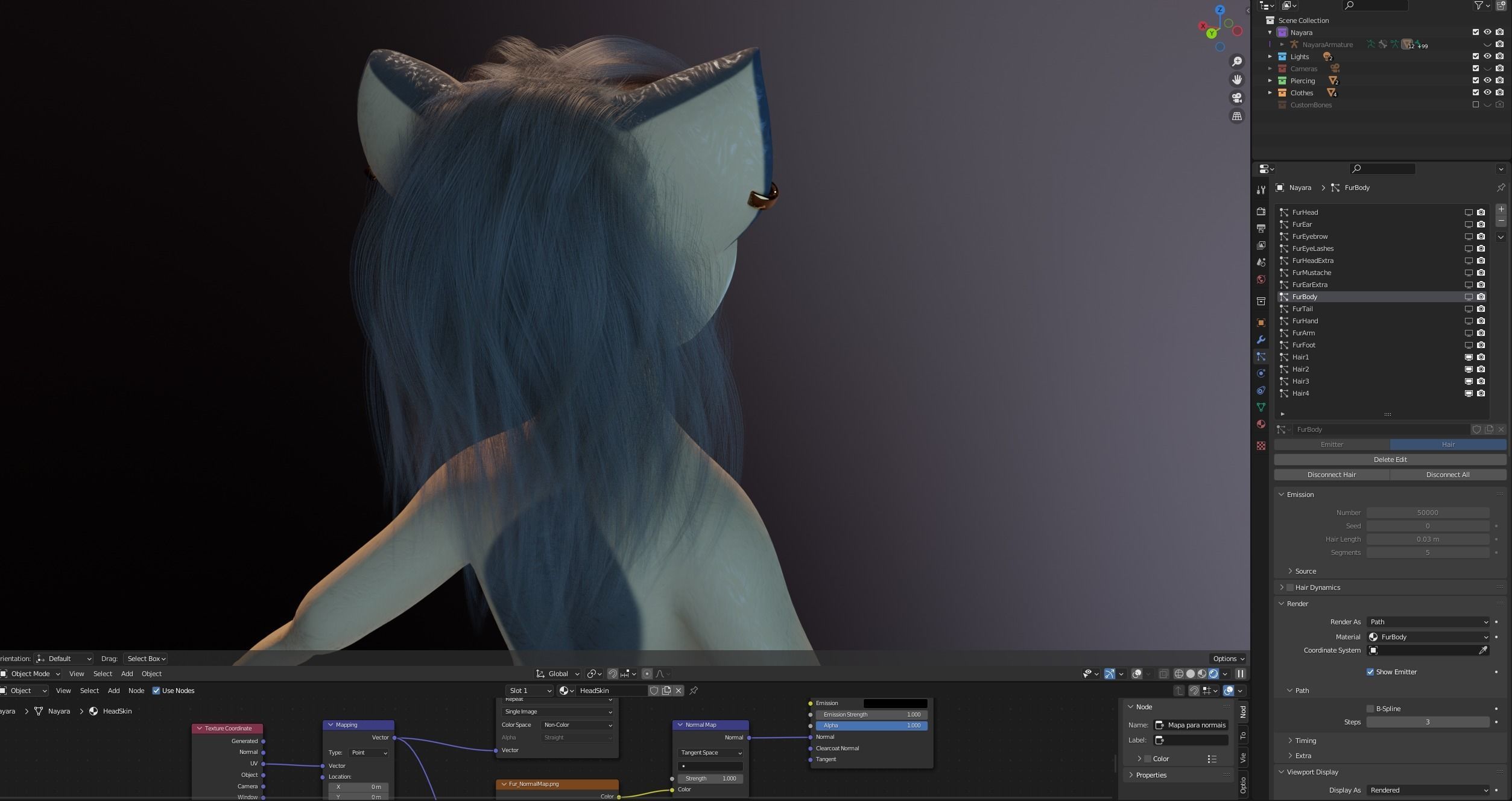 Nayara Anthro Lioness 3D model_104