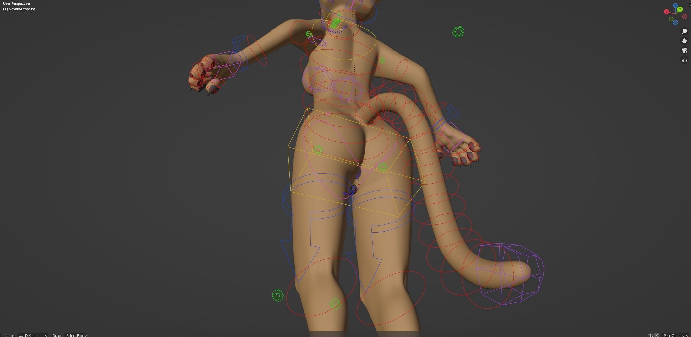 Nayara Anthro Lioness 3D model_41