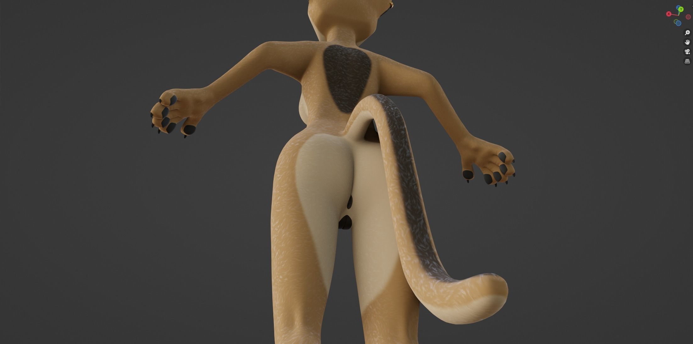 Nayara Anthro Lioness 3D model_51