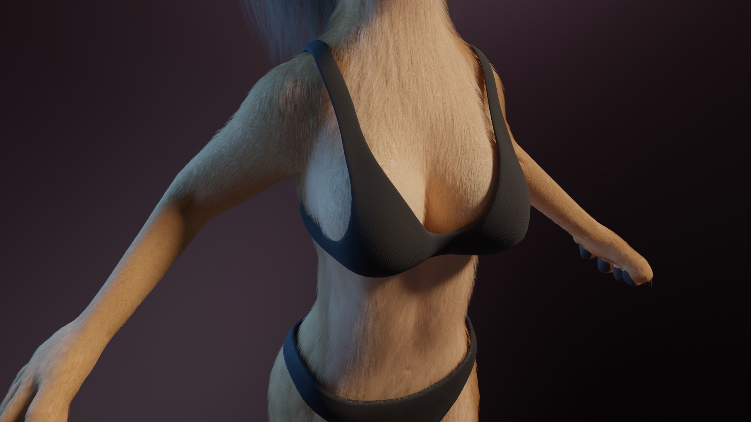 Nayara Anthro Lioness 3D model_24