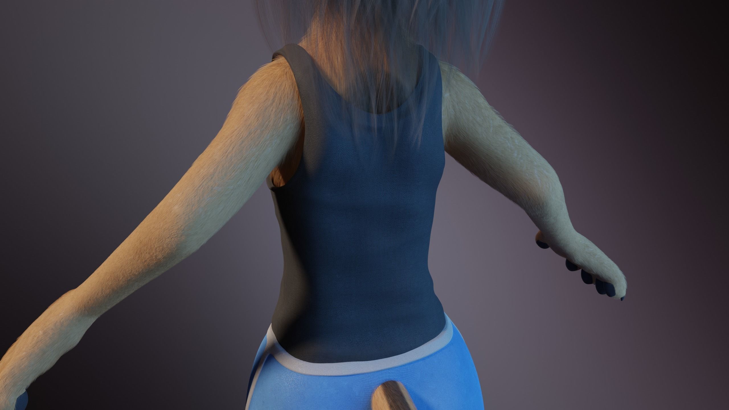 Nayara Anthro Lioness 3D model_29