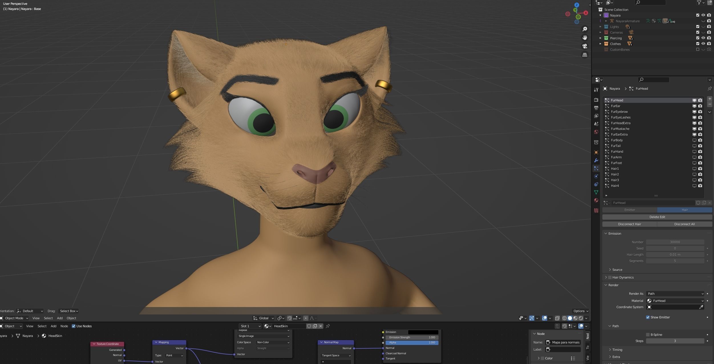 Nayara Anthro Lioness 3D model_98