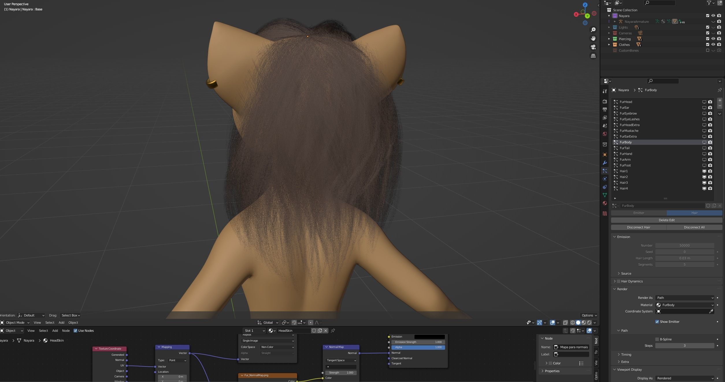 Nayara Anthro Lioness 3D model_103