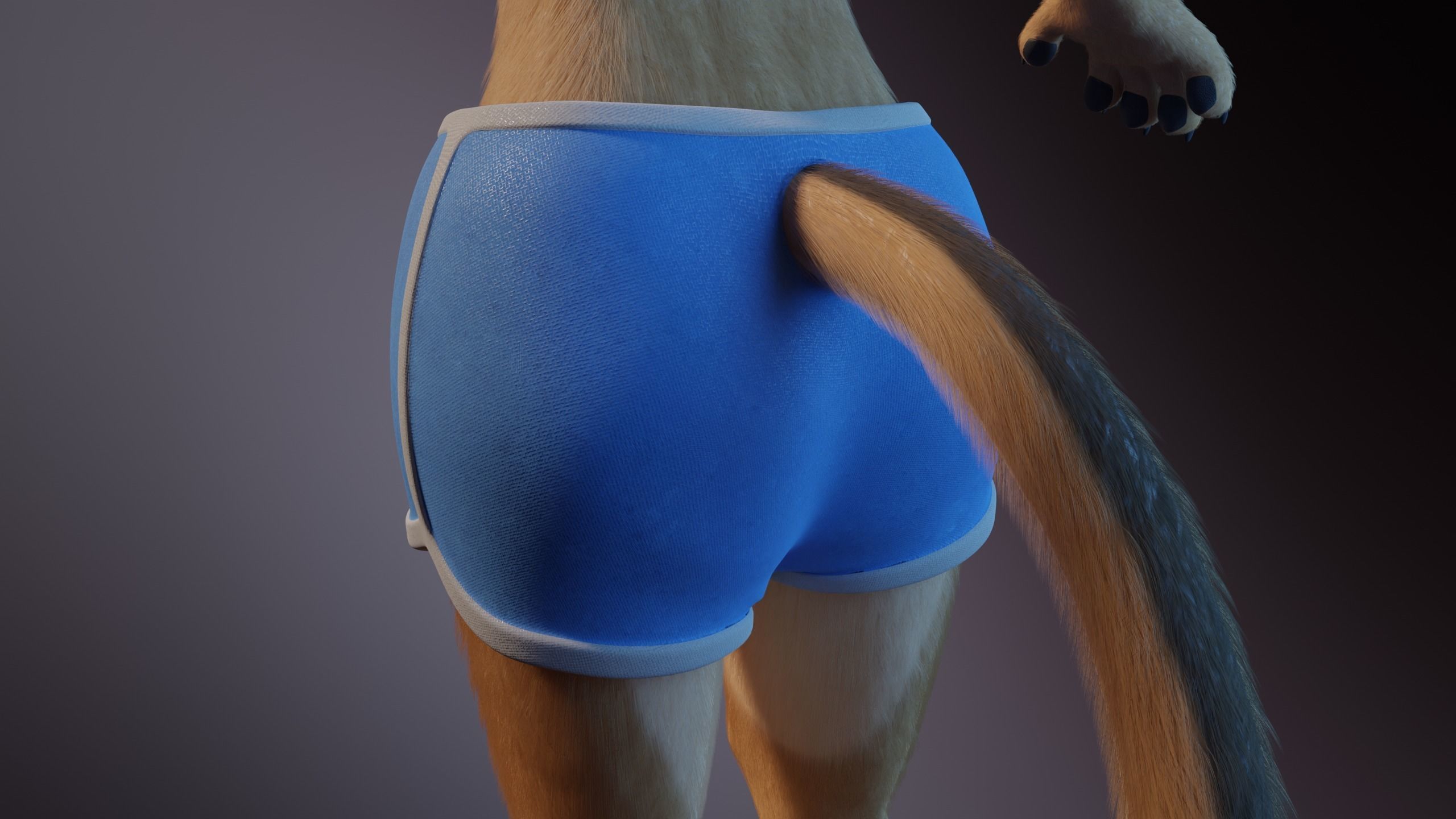 Nayara Anthro Lioness 3D model_27