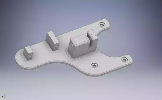 Payload Servo Release for Phantom 9g Servo Model 3D print model