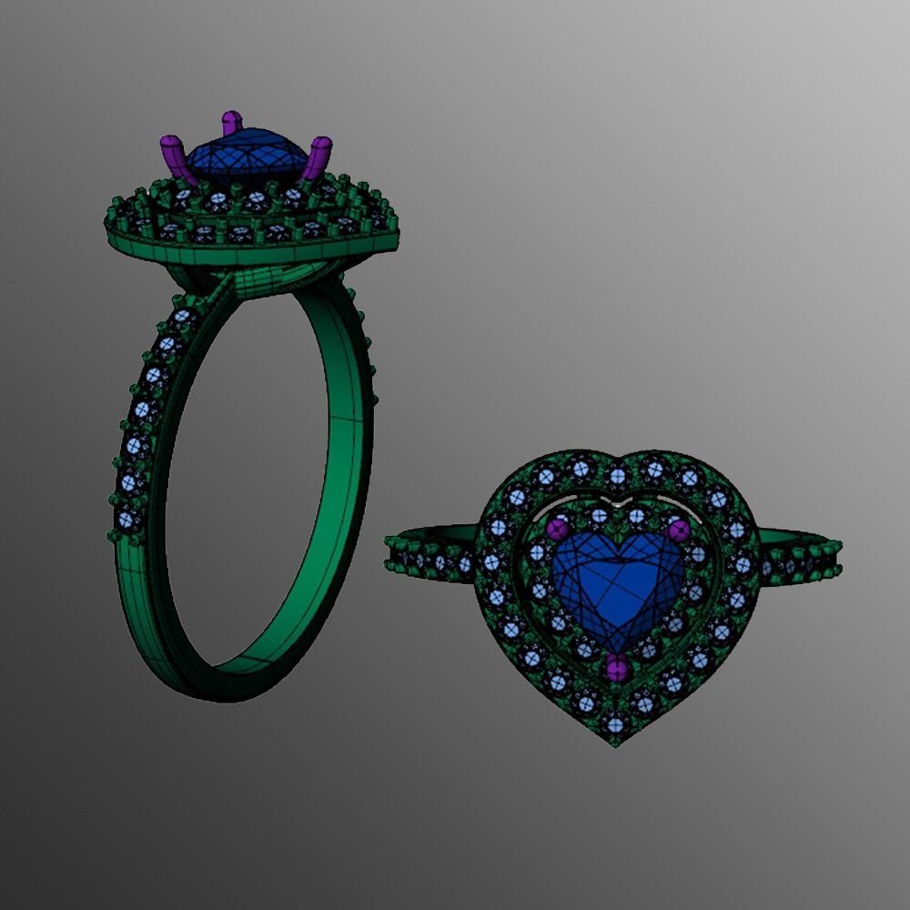 Ring pl1 3D print model_2