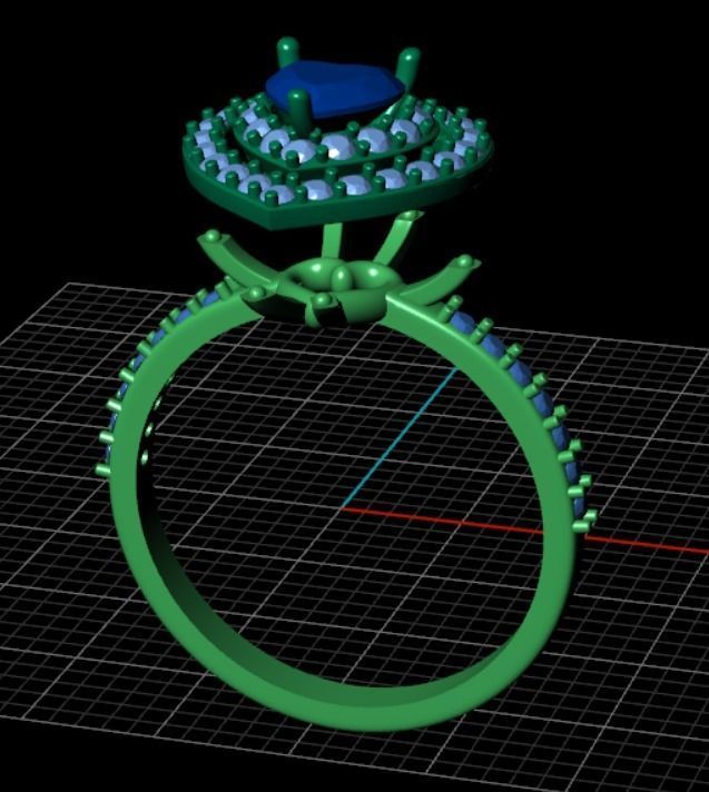 Ring pl1 3D print model_10