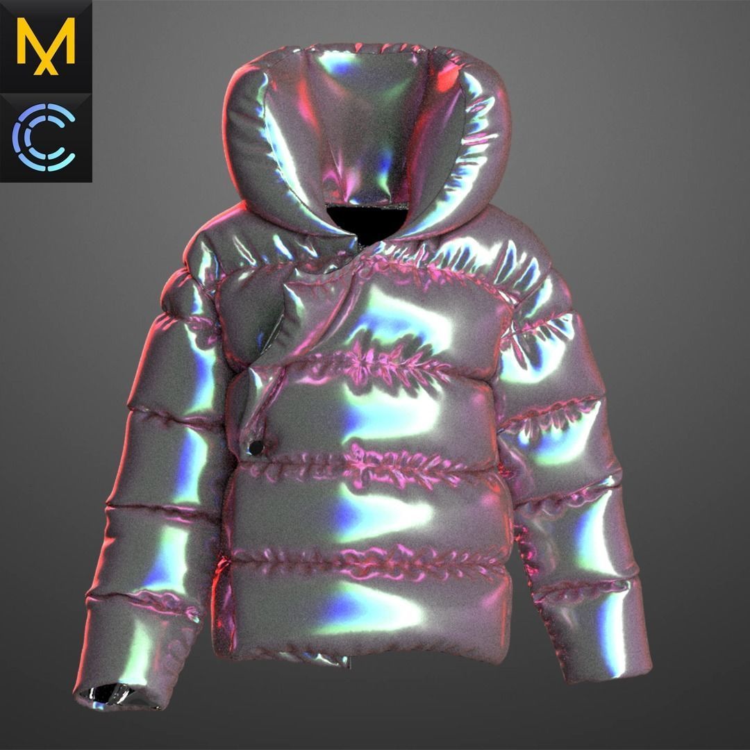 New Female Outfit OBJ mtl FBX ZPRJ 3D model_1