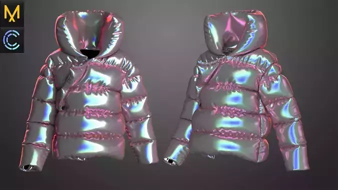 New Female Outfit OBJ mtl FBX ZPRJ