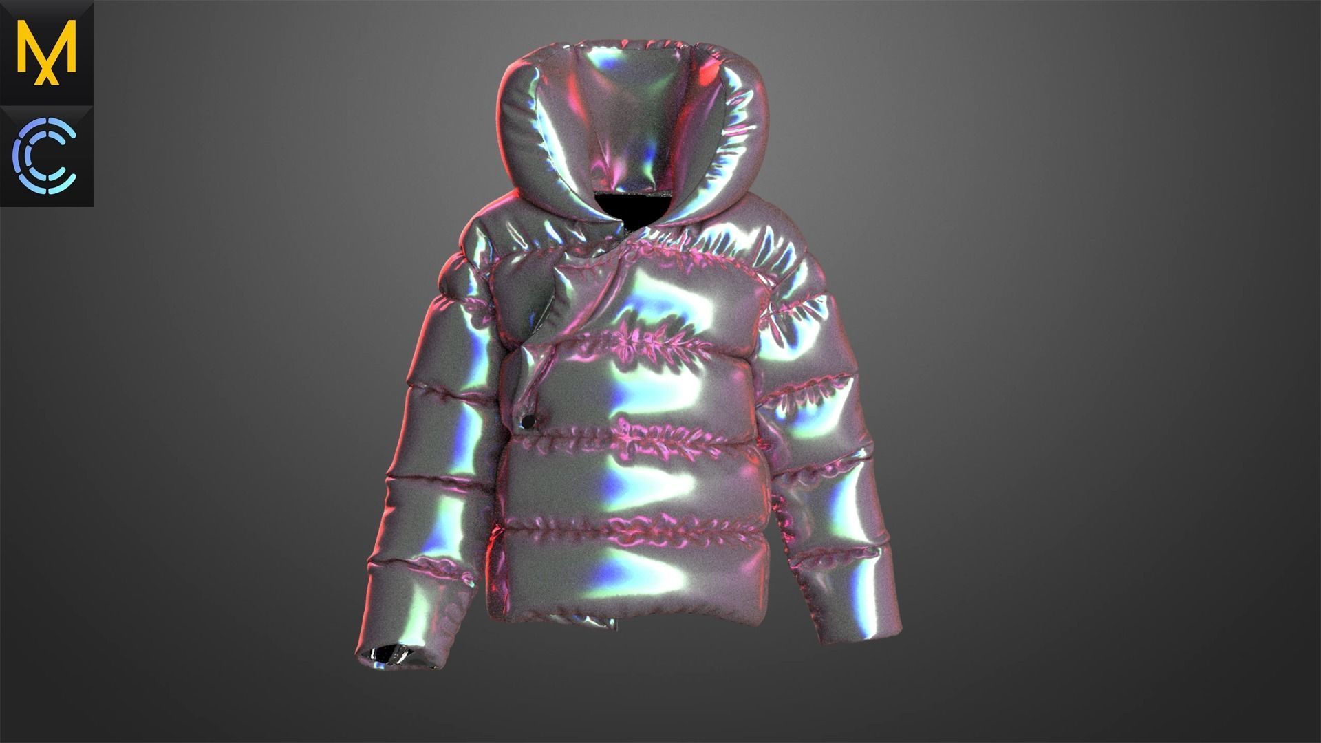 New Female Outfit OBJ mtl FBX ZPRJ 3D model_2