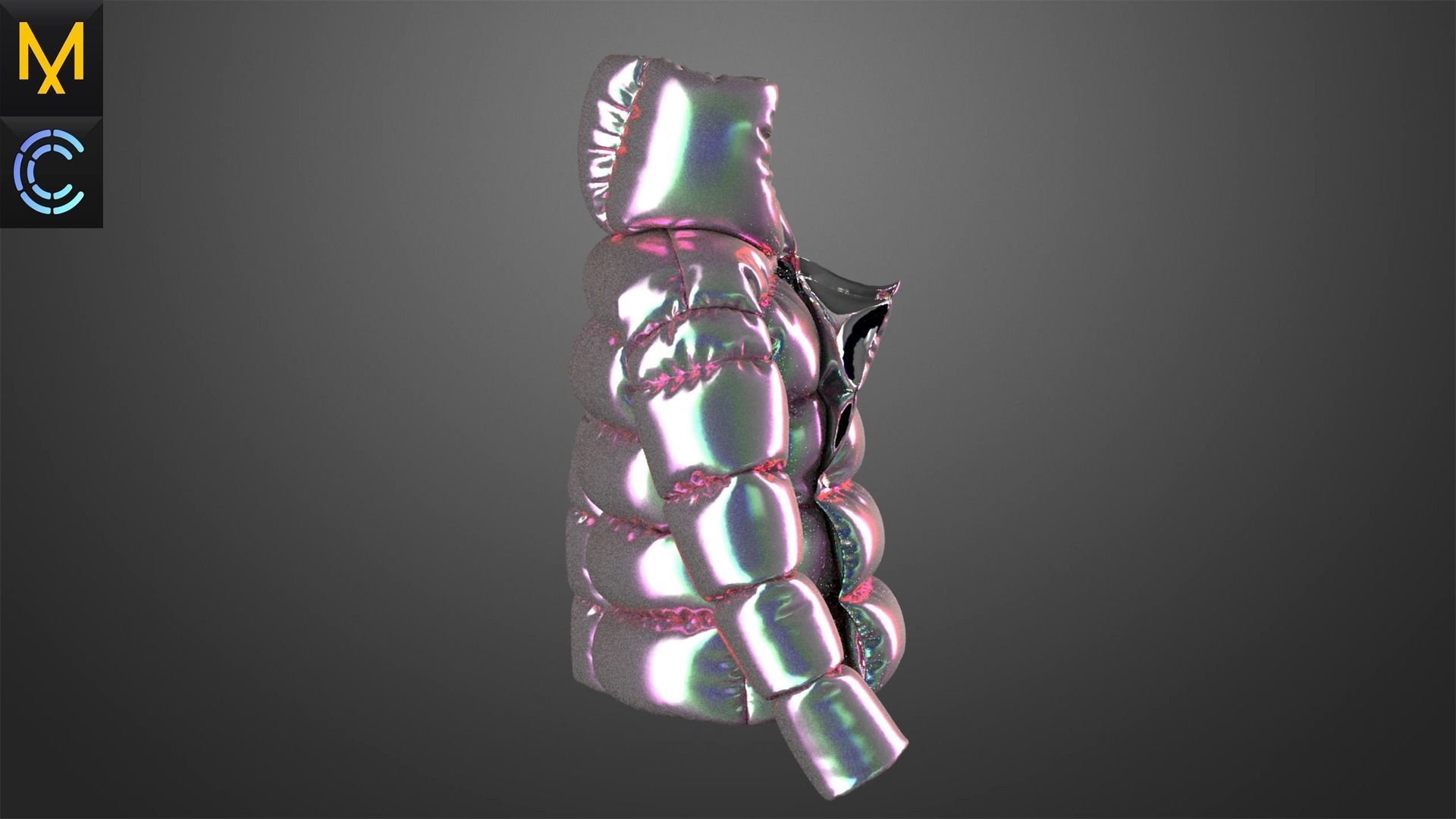 New Female Outfit OBJ mtl FBX ZPRJ 3D model_7