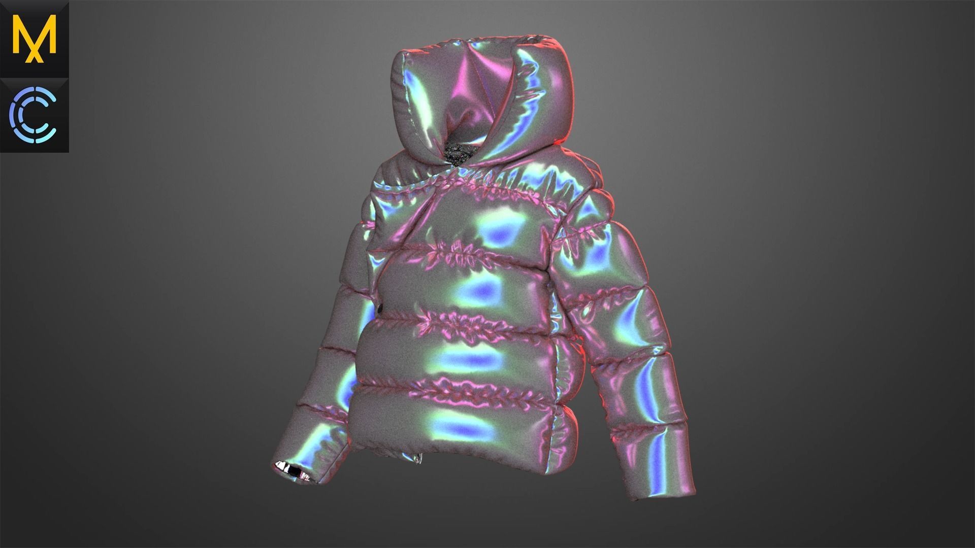 New Female Outfit OBJ mtl FBX ZPRJ 3D model_3