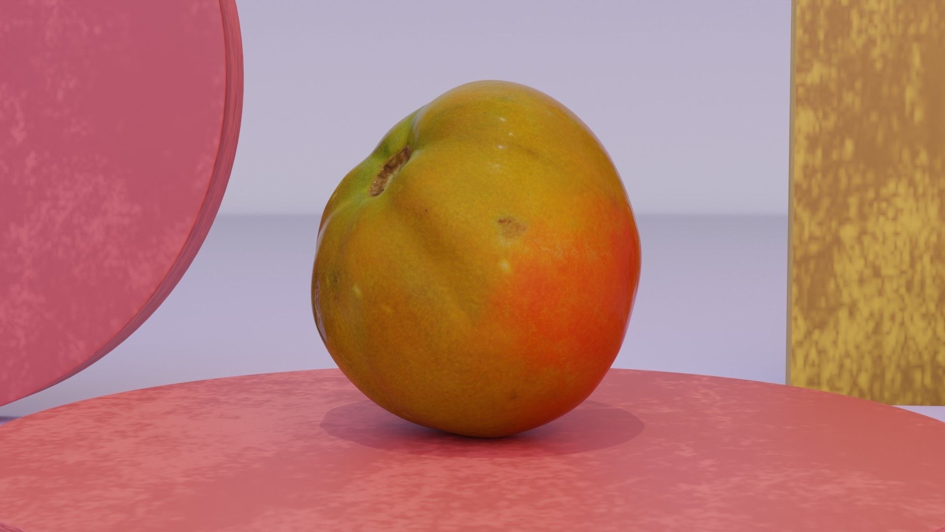 Tomato 03 Low-poly 3D model_9